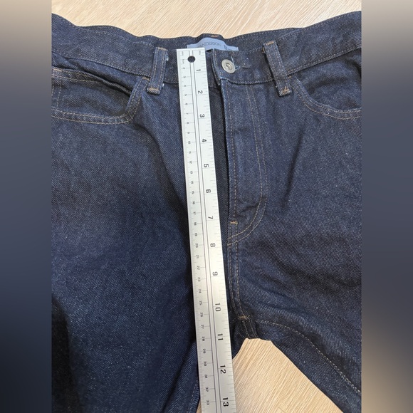 Uniqlo x JW Anderson Straight Leg Jeans Dark Wash - Picture 4 of 8